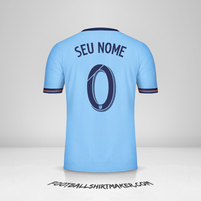 Camisa New York City FC 2017/18 -  seu nome - 0