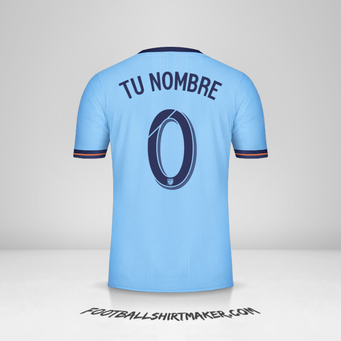 Jersey New York City FC 2017/18 -  tu nombre - 0