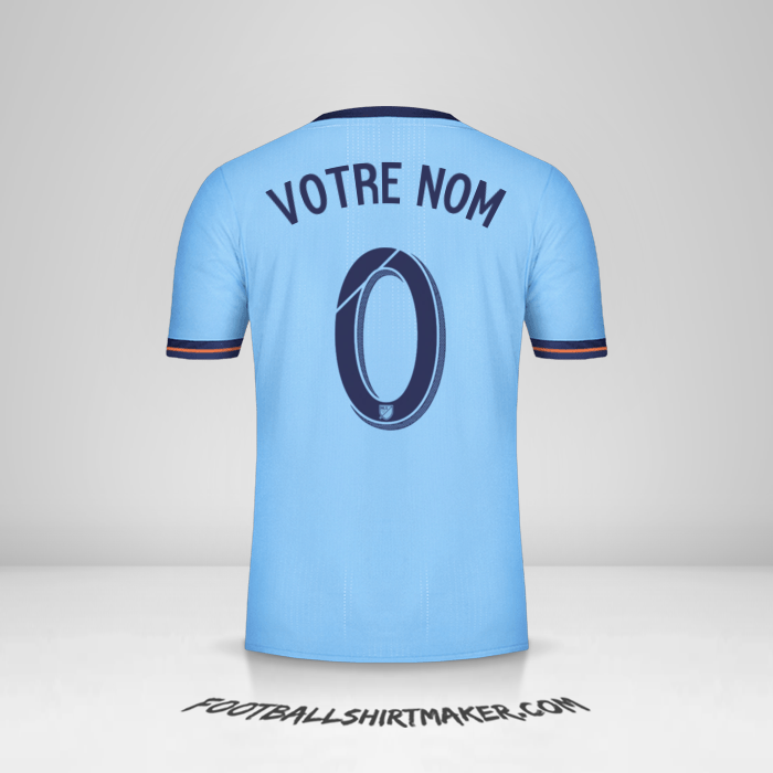 Maillot New York City FC 2017/18 -  votre nom - 0