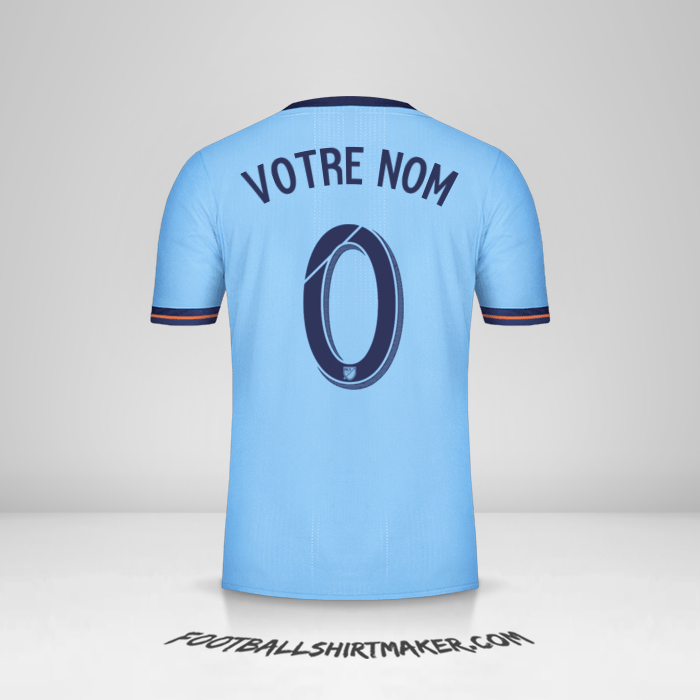 Maillot New York City FC 2017/18 -  votre nom - 0