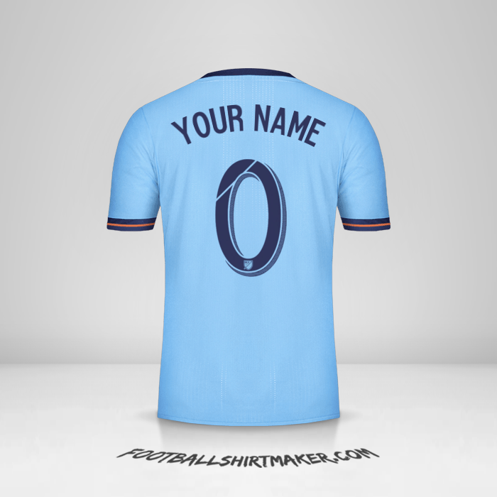 Jersey New York City FC 2017/18 -  your name - 0