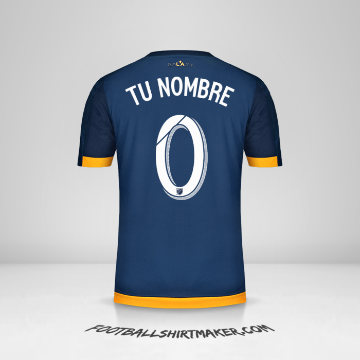 Camiseta LA Galaxy 2015/2016 II -  tu nombre - 0