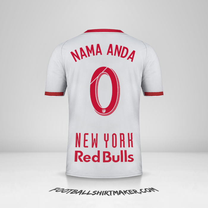 Jersey New York Red Bulls 2019 II -  nama anda - 0