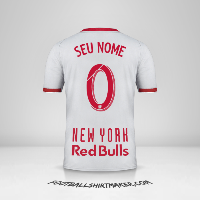 Camisa New York Red Bulls 2019 II -  seu nome - 0