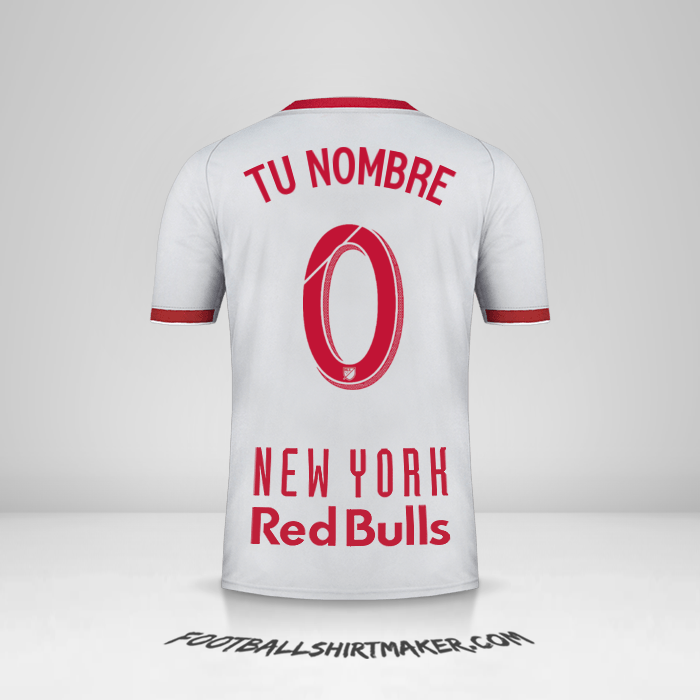 Jersey New York Red Bulls 2019 II -  tu nombre - 0