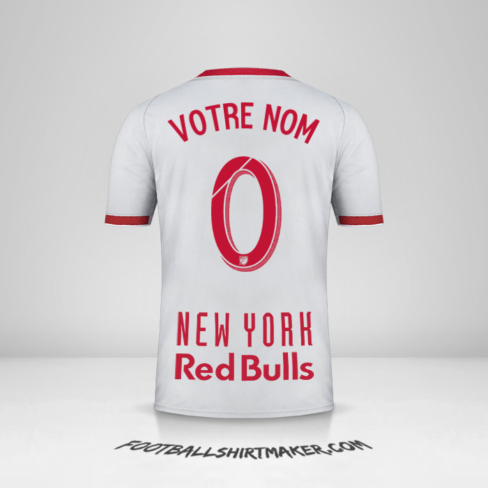 Maillot New York Red Bulls 2019 II -  votre nom - 0