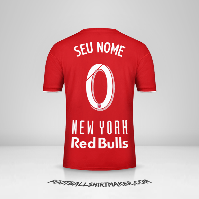 Camisa New York Red Bulls 2019 -  seu nome - 0