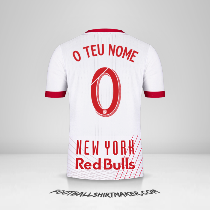 Camisola New York Red Bulls 2017/18 -  o teu nome - 0