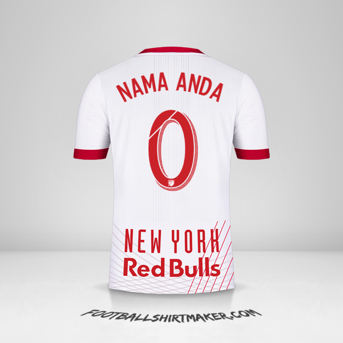 Jersey New York Red Bulls 2017/18 -  nama anda - 0