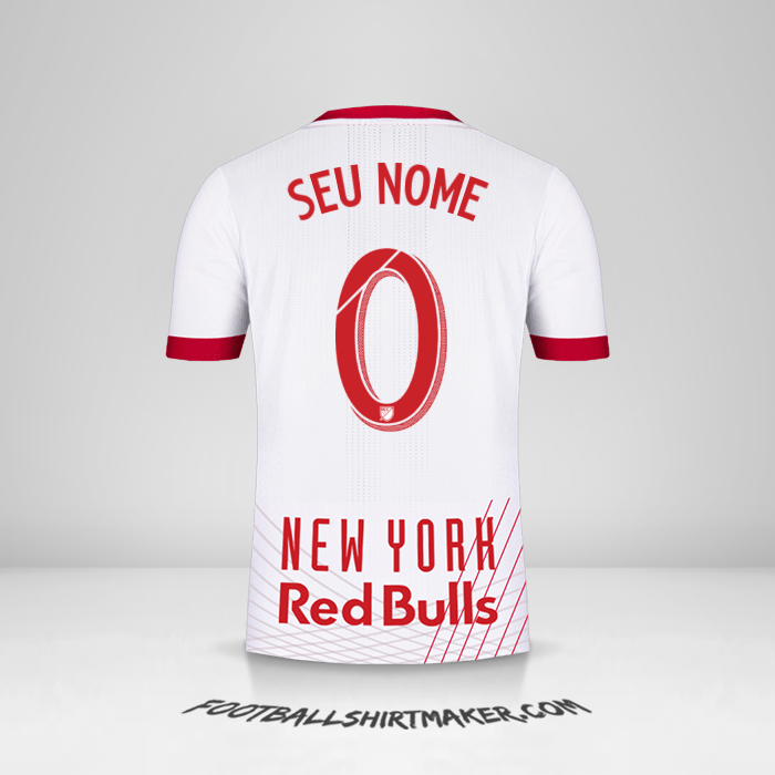 Camisa New York Red Bulls 2017/18 -  seu nome - 0