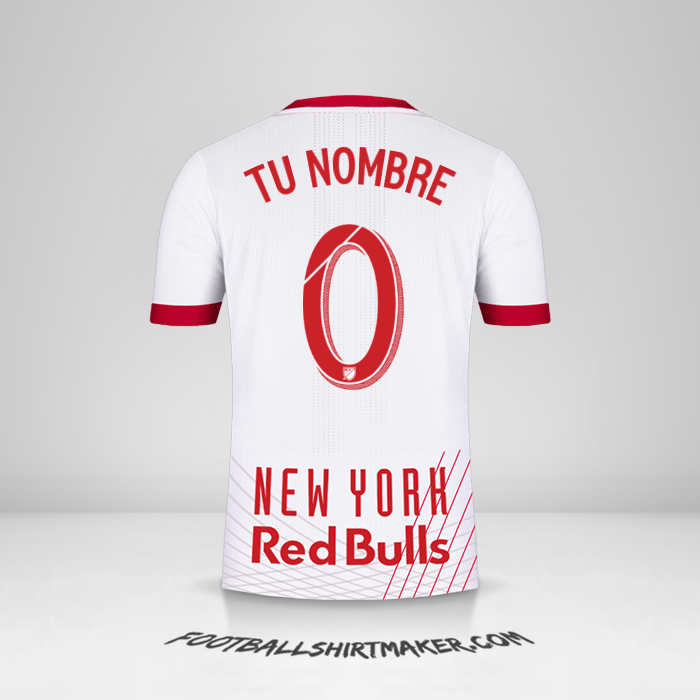 Jersey New York Red Bulls 2017/18 -  tu nombre - 0