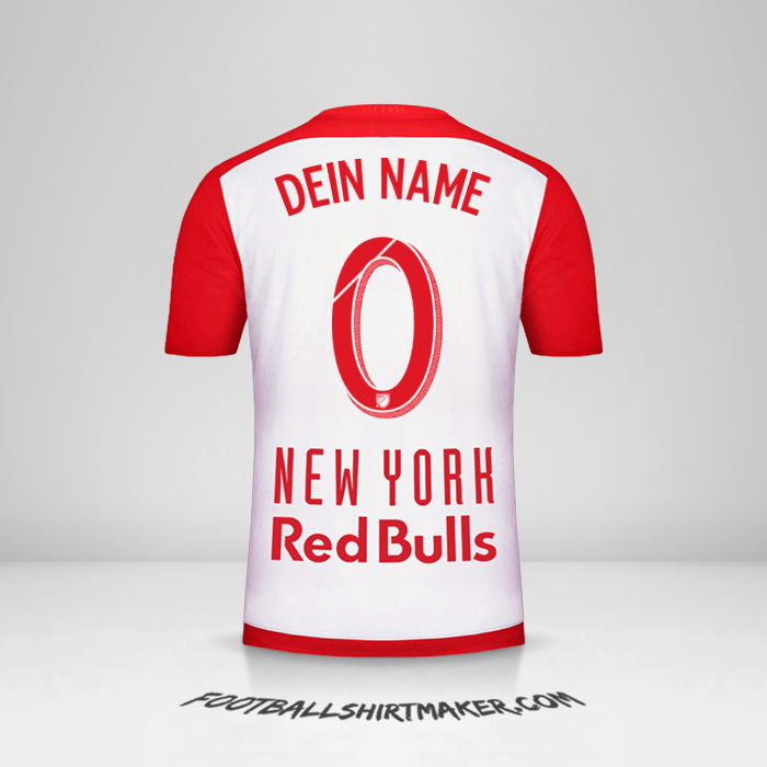 Trikot New York Red Bulls 2015/16 -  dein name - 0