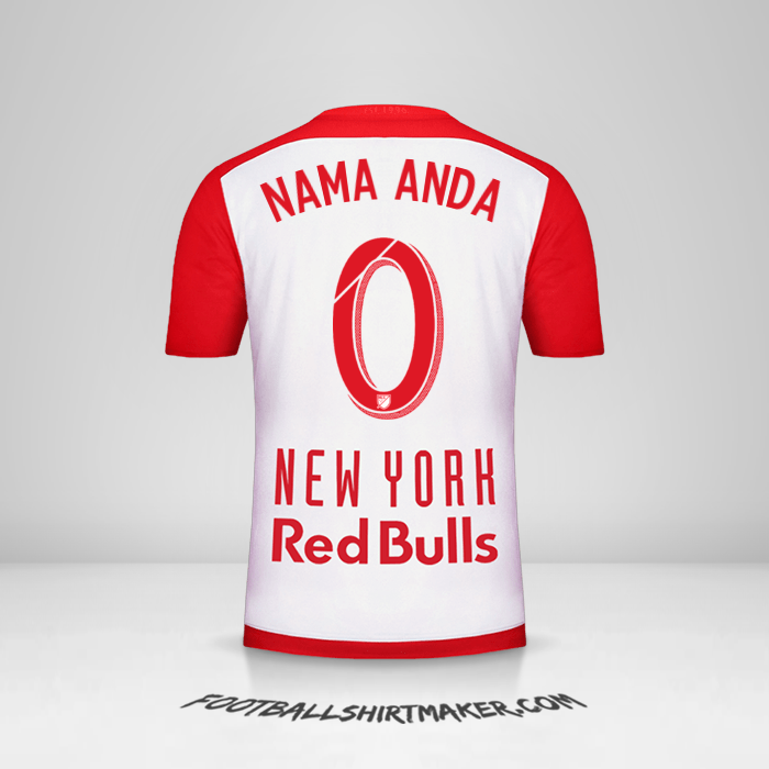 Jersey New York Red Bulls 2015/16 -  nama anda - 0