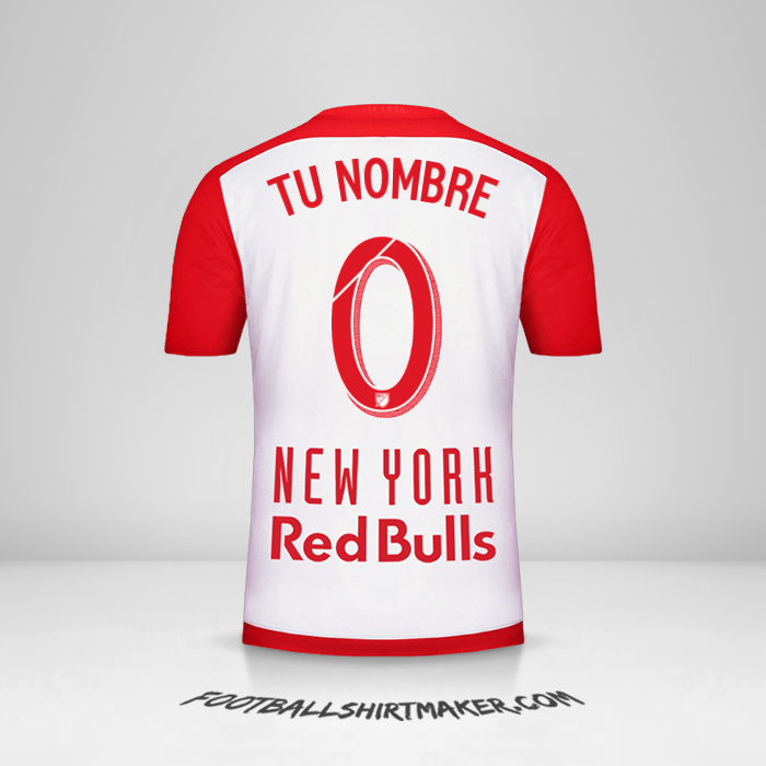 Camiseta New York Red Bulls 2015/16 -  tu nombre - 0