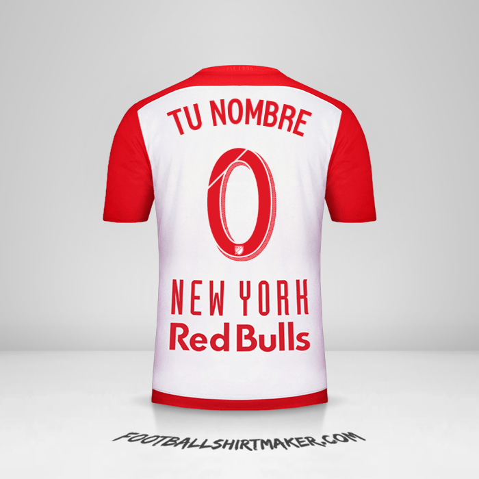 Camiseta New York Red Bulls 2015/16 -  tu nombre - 0