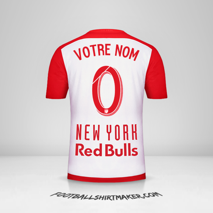 Maillot New York Red Bulls 2015/16 -  votre nom - 0