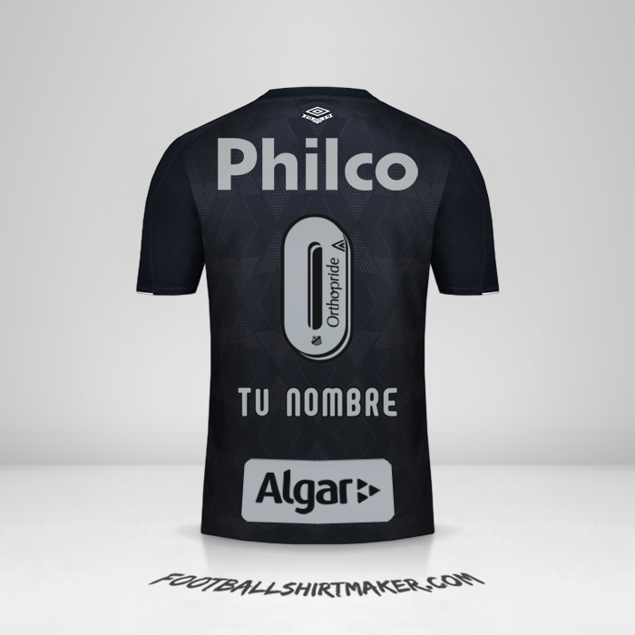 Camiseta Santos FC 2019/20 III -  tu nombre - 0