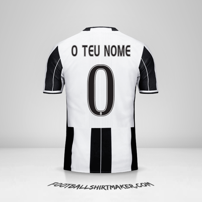 Camisola Juventus FC 2016/17 -  o teu nome - 0