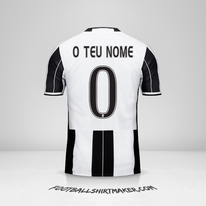 Camisola Juventus FC 2016/17 -  o teu nome - 0