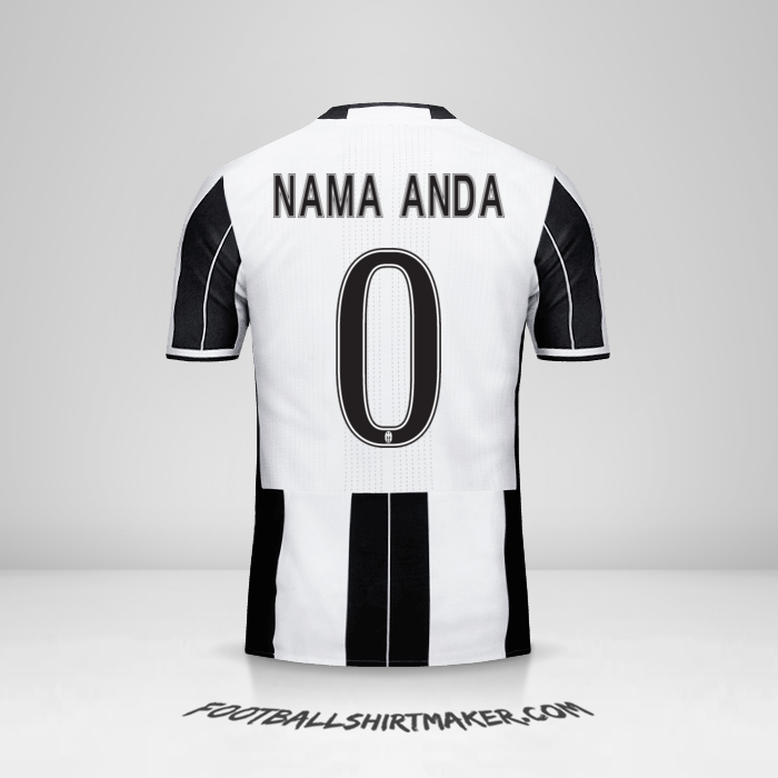 Jersey Juventus FC 2016/17 -  nama anda - 0
