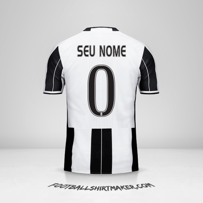 Camisa Juventus FC 2016/17 -  seu nome - 0