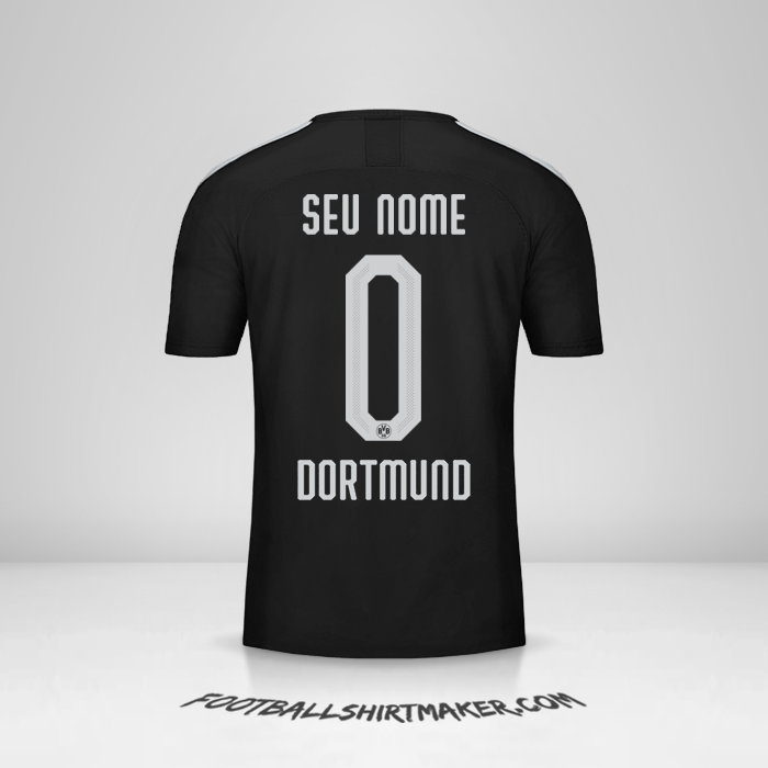 Camisa Borussia Dortmund 2019/20 Cup II -  seu nome - 0