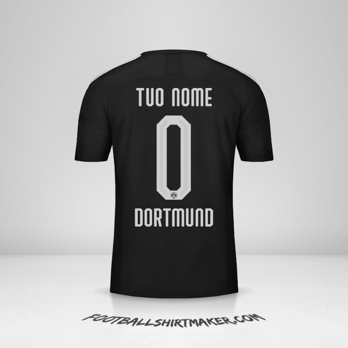 Maglia Borussia Dortmund Cup 2019/20 II -  tuo nome - 0