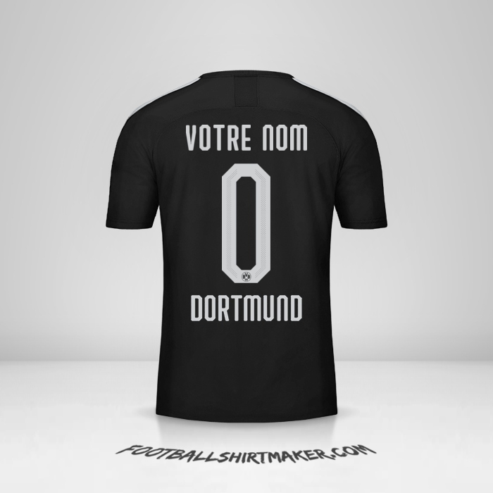 Maillot Borussia Dortmund 2019/20 Cup II -  votre nom - 0