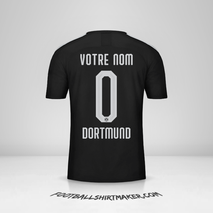 Maillot Borussia Dortmund Cup 2019/20 II -  votre nom - 0