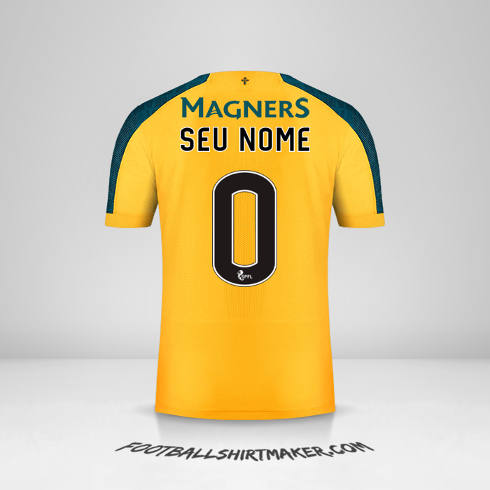 Camisa Celtic FC 2019/20 II -  seu nome - 0