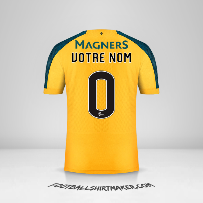 Maillot Celtic FC 2019/20 II -  votre nom - 0