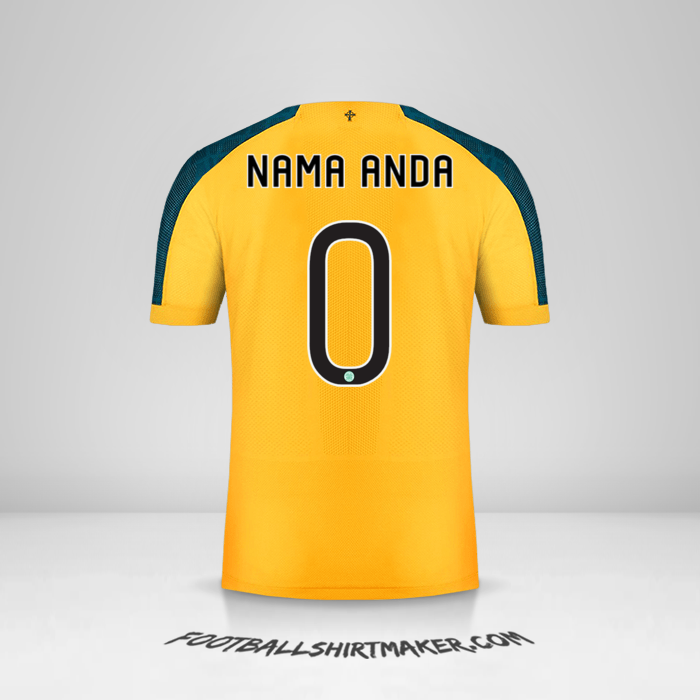 Jersey Celtic FC Cup 2019/20 II -  nama anda - 0