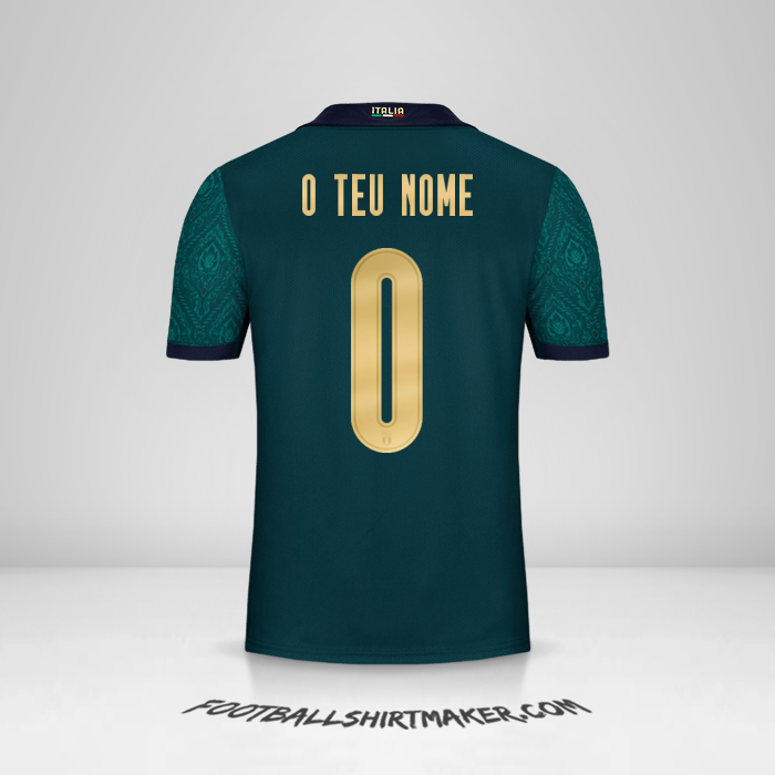 Camisola Itália 2019 Renaissance -  o teu nome - 0