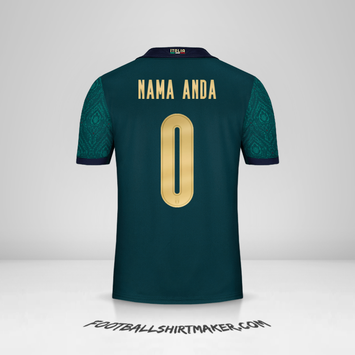 Jersey Italia 2019 Renaissance -  nama anda - 0