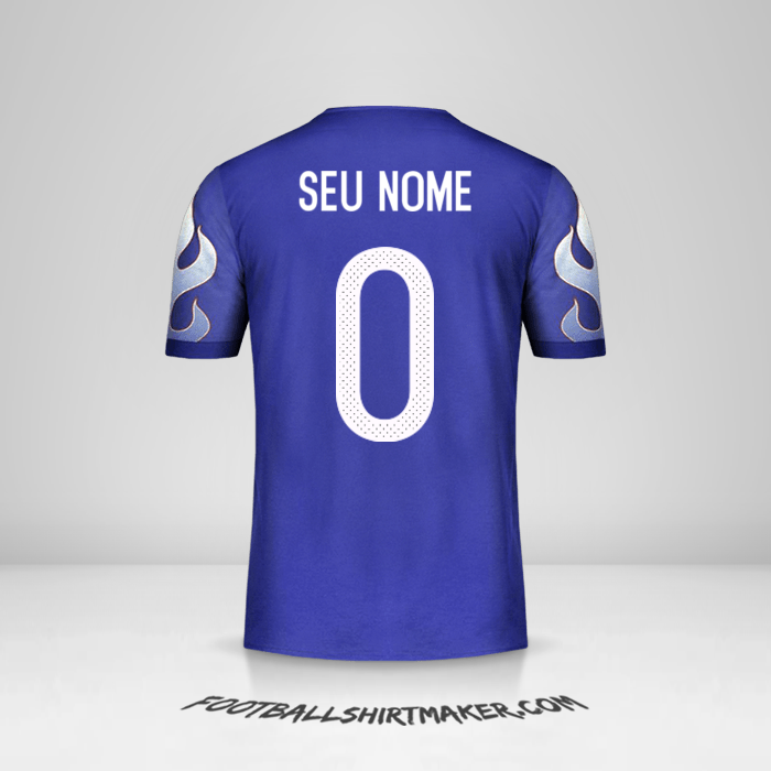 Camisa Japão 2017 -  seu nome - 0
