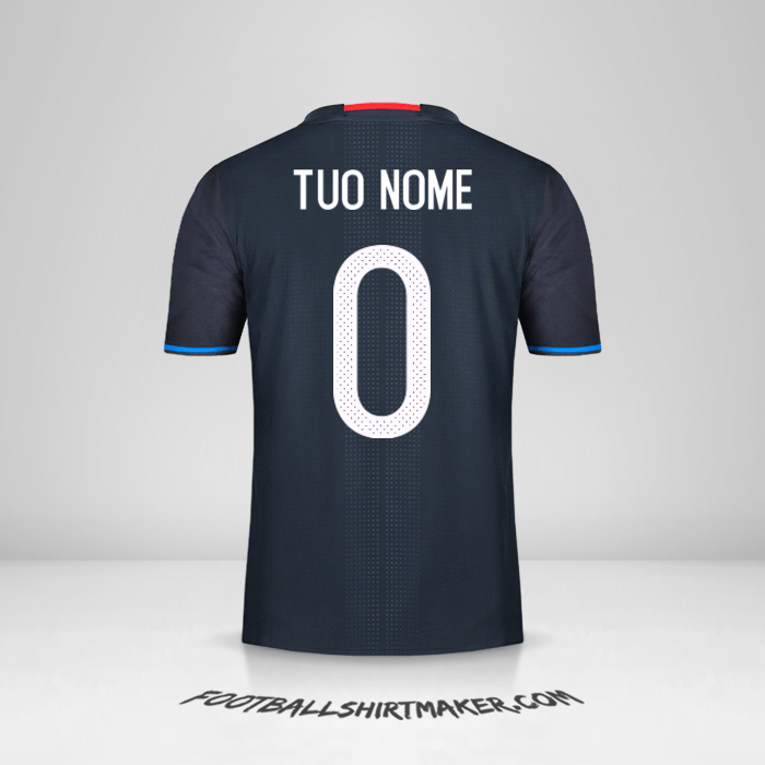Maglia Giappone 2016 -  tuo nome - 0