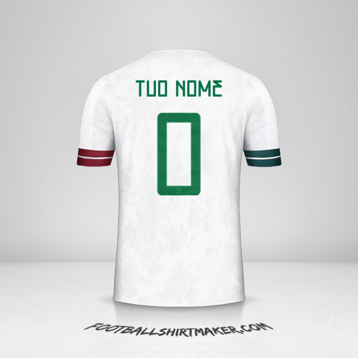 Maglia Messico 2020 II -  tuo nome - 0