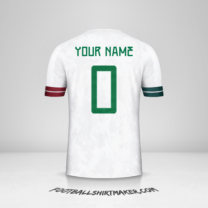 Jersey Mexico 2020 II -  your name - 0