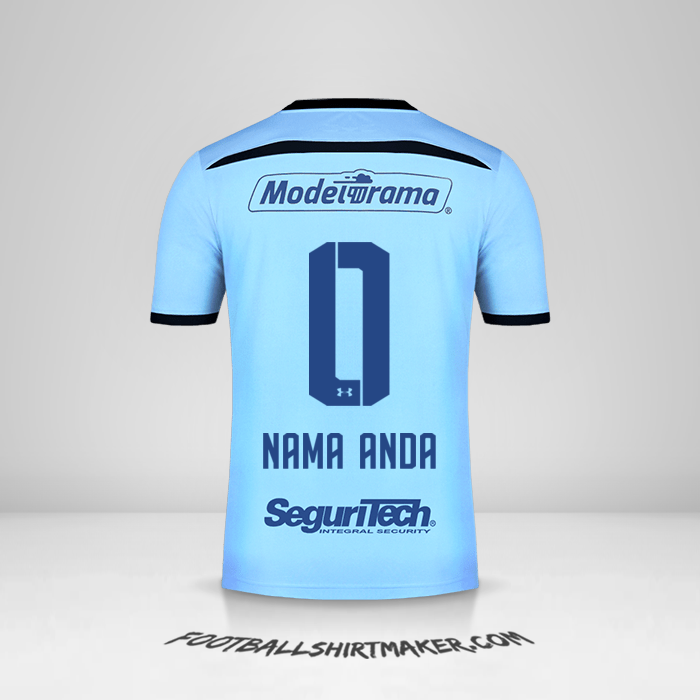 Jersey Toluca FC 2019/20 III -  nama anda - 0