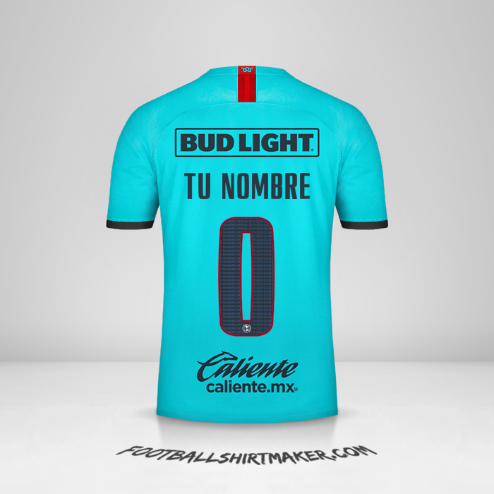 Camiseta Club America 2019/20 III -  tu nombre - 0