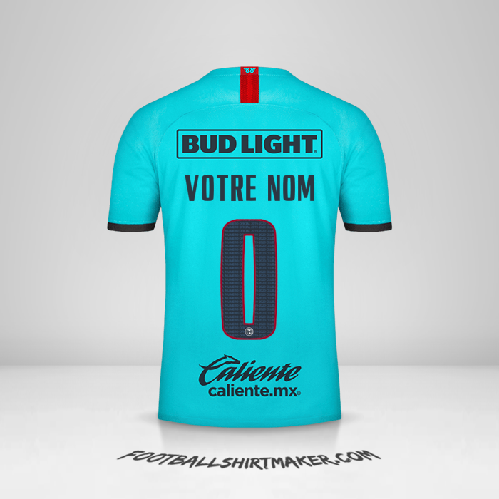 Maillot Club America 2019/20 III -  votre nom - 0