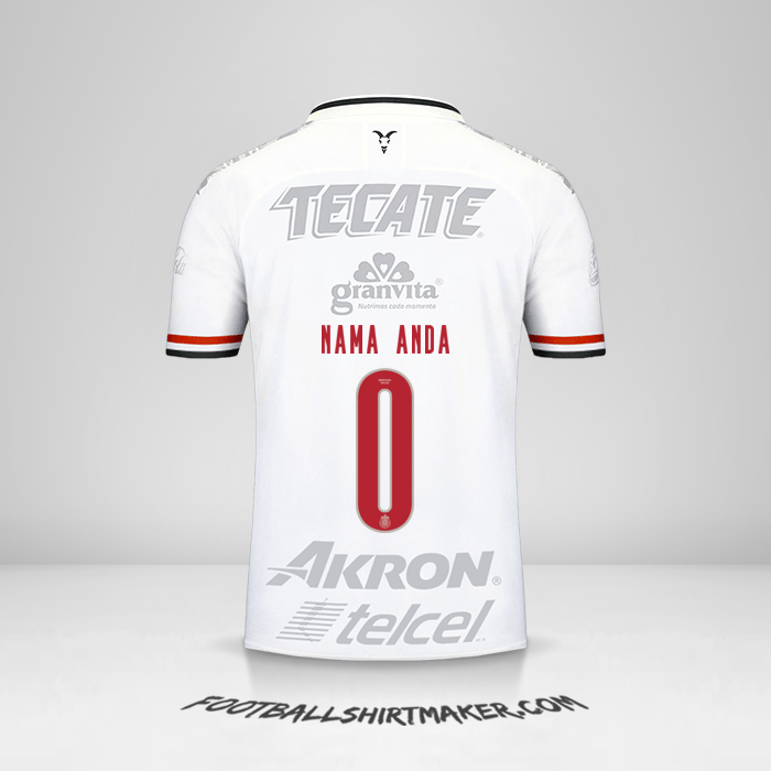 Jersey Guadalajara 2019/20 III -  nama anda - 0
