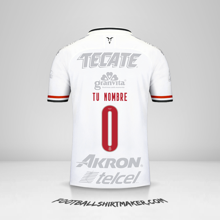 Jersey Guadalajara 2019/20 III -  tu nombre - 0