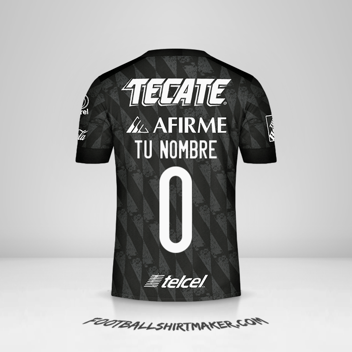 Camiseta Tigres UANL 2020 III -  tu nombre - 0