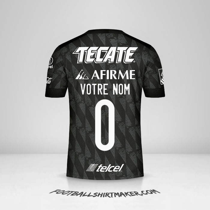 Maillot Tigres UANL 2020 III -  votre nom - 0