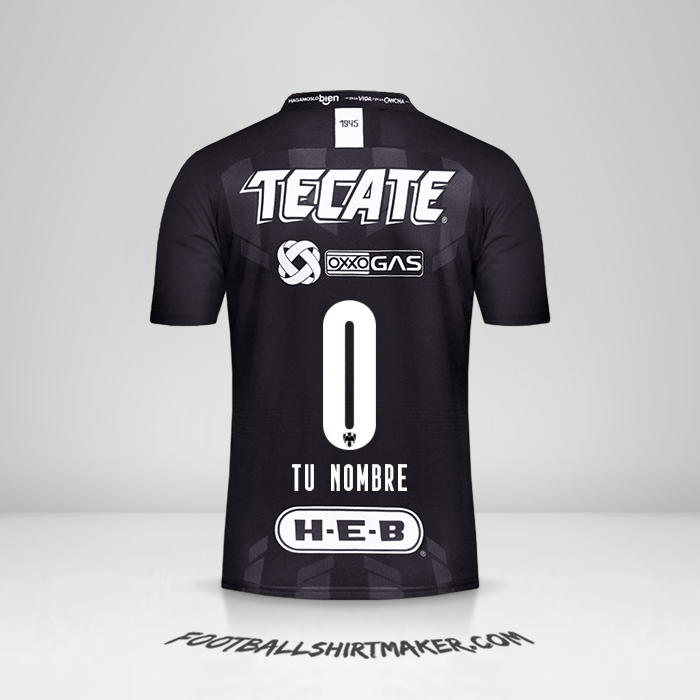 Camiseta Monterrey 2019/20 III -  tu nombre - 0