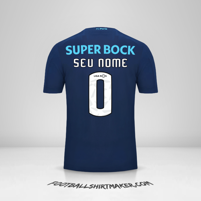 Camisa FC Porto 2019/20 III -  seu nome - 0