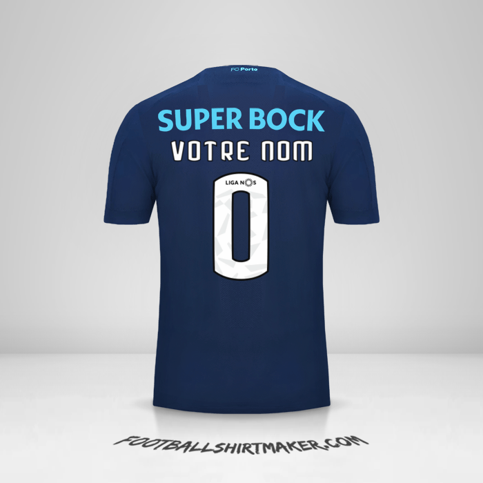 Maillot FC Porto 2019/20 III -  votre nom - 0