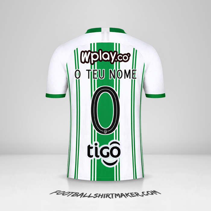 Camisola Atletico Nacional 2020 -  o teu nome - 0