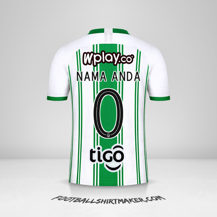 Jersey Atletico Nacional 2020 -  nama anda - 0